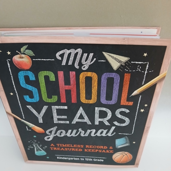 School Years Memory Journal K-12 Keepsake Book - Picture 2 of 6